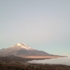 山梨・早朝の雪富士と雲海・12,02