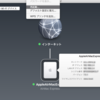 AirMac(airport)を再起動する方法。