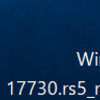 Windows10 Insider Preview Build 17730でました。