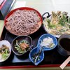 里の駅いちべえ（胎内市坂井）の野菜天ざる蕎麦