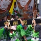 夏の熱気がよみがえる。「松波人形キリコまつり」