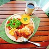 【週末朝ごはん】パンプキンスープ20181014