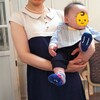 結婚式お呼ばれの授乳服＆ベビー服（男の子）コーデ