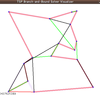 分枝限定法を利用した巡回セールスマン問題の解法のデモ作った