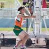 桑原翠さん（美浜町出身）女子ハンマー投げ５年ぶり県記録更新　〈2017年7月11日〉