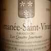 Romanee Saint Vivant Grand Cru Les Quatre Journaux Louis Latour 1998