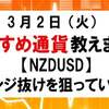 3/2　②　【抹茶さんFX分析】 3月1日～5日【NZDUSD】②レンジブレイクを期待