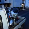 ZZR250納車。(珍道２)