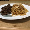 昼食は二点盛り