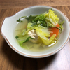 鶏鍋を夕食に決定