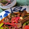 牛ニラトマトとシチリアのネロ・ダヴォラ
