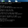 もう少しでLinux起動しそうだったんだな
