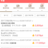ライブスター口座開設のポイントが無事に付与されました