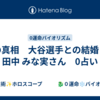 噂の真相　大谷選手との結婚！？　田中 みな実さん　0占い