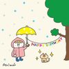 お誕生日イラスト：6月生まれさんへ♪