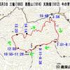 2025年5月3日 三嶺(1893) 西熊山(1816) 天狗塚(1812) 牛の背(1757)