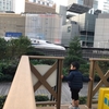 子連れ東京旅｜子どもにおすすめの新幹線が見える屋上庭園・有楽町コリーヌ