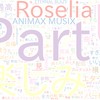 　Twitterキーワード[#ANIMAXMUSIX]　11/20_17:02から60分のつぶやき雲