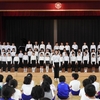 町小中学校音楽会に向けて（4年生）