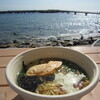須磨海づり公園　SUMAてらすで鯛出汁ラーメンを頂く