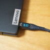 ワット数ディスプレイ搭載のUSBケーブルが便利そして快感