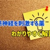 交感神経を刺激する薬　わかりやすく解説！