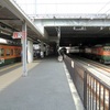 湘南色同士の交換岡山駅で 青春18キップ2012夏