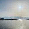 三河湖減水中💧桟橋ピンチ💧