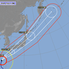 台風・・・、