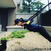 TRX トレーニング with🐕トレーナー