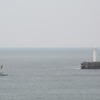 江ノ島　ハーバーと釜の口の風景