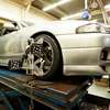 3Dアライメント調整（R33GT-R）