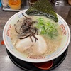 とんこつラーメン節 今は130円で替え玉無制限(24年2月現在)。隣りの中華料理屋さんは中国のお正月で帰国して休業。ル・シーニュに24/2/28にファミマができる。#ランチ #府中