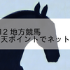 2023/12/12 地方競馬 金沢競馬 4R 楽天ポイントでネット投票賞(C2)
