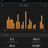【ランニング】2022年7月の結果　総距離180キロ突破