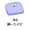1日3kg