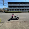 庭の工事とバイクで聖蹟桜ヶ丘へ