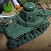AER ソビエト戦車 T-18を作業中(塗装)