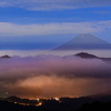 大観山の朝景