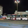 コンパクトデジカメで夜の高速バスを撮影してみた{2010/10/10}