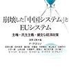 『崩壊した「中国システム」とEUシステム』（萩野文隆氏編・藤原書店）に、「ヨーロッパのニヒリズム、あるいはEUの思想的『自死』」という文章を寄稿しました。