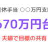 670万円台【貯蓄額】2024年11月 ~目標の共有~