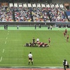 土日ともラグビー漬けの二日間でした