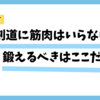 剣道に筋肉はいらない？鍛えるべきはここだ！