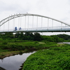 地図子、山田川を歩く