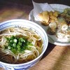 細うどんと天ぷら