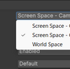 【Unity】Canvas の `Render Mode` の使い分けメモ