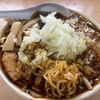 ラーメンに薬味　-竹岡・梅乃家-