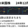 ダウには利益確定もナスダックとS&P500が最高値を更新　ISM製造業が予想を上回り、FRB理事利下げ支持を好感　2024年12月3日