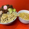 【 自力製麺  モンスターつけ麺 】 ラーメン二郎の肉カスアブラがズドーン！！